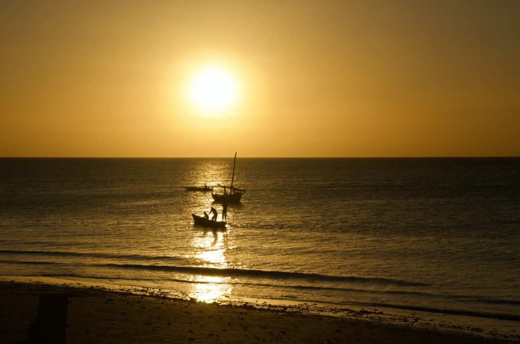 tramonto zanzibar
